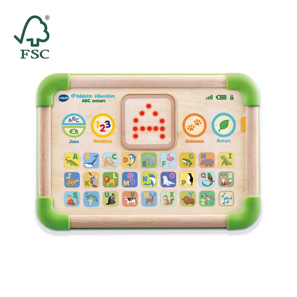 Tablette éducative abc nature MARRON Vtech Baby