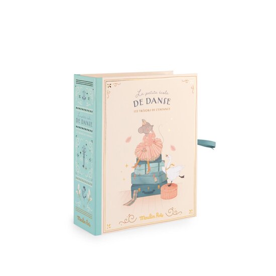 Moulin Roty Coffret naissance La petite école de danse Multicolore  Moulin Roty Coffret naissance La petite école de danse Multicolore