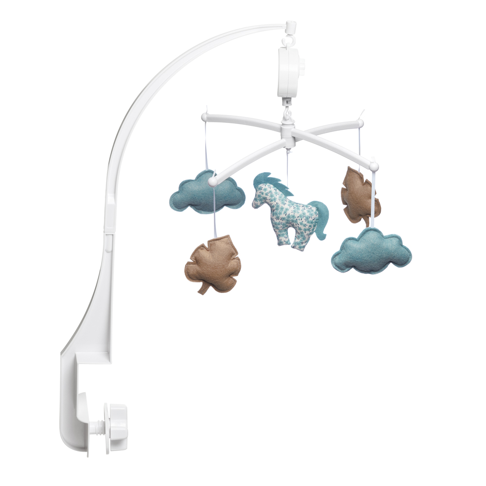 Mobile Musical Poney MULTICOLORE Pouce et Lina