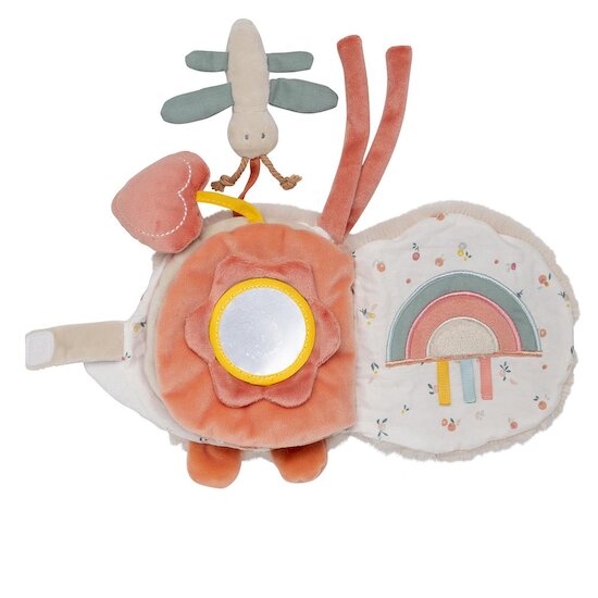 Nattou Livre d'activités en tissu Mila, Zoé et Lana Multicolore  Nattou Livre d'activités en tissu Mila, Zoé et Lana Multicolore