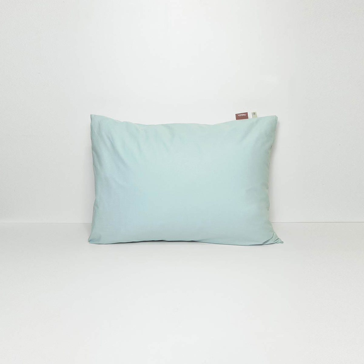 Taie d'oreiller 100% coton bio BLEU Kadolis