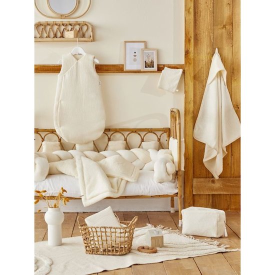 BB&Co Housse de matelas à langer Mix&Match Mousse De Lait 60x80 cm BB&Co Housse de matelas à langer Mix&Match Mousse De Lait 60x80 cm
