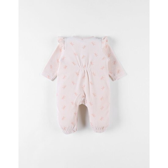 Noukie's Dors bien velours AOP Popsie Rose  Noukie's Dors bien velours AOP Popsie Rose