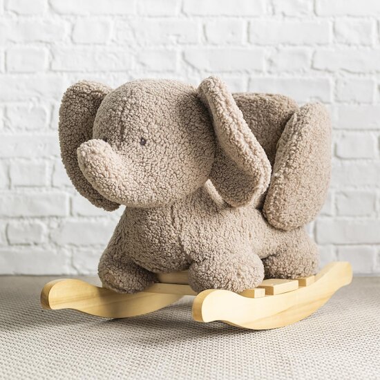 Nattou Bascule Teddy Elephant Taupe  Nattou Bascule Teddy Elephant Taupe