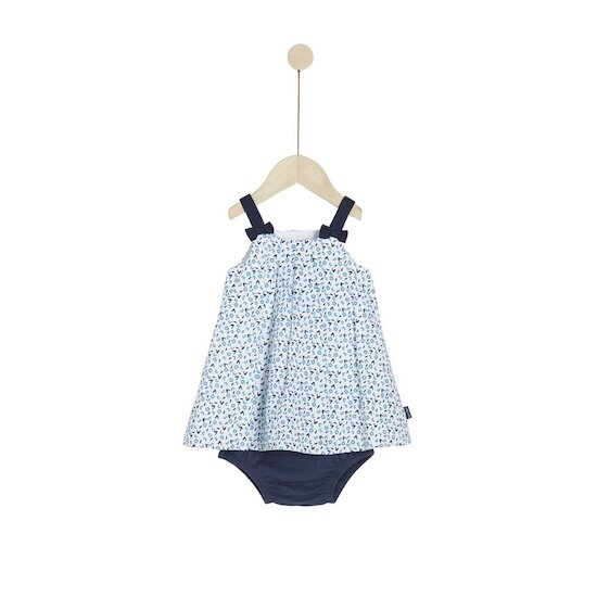 P’tit bisou Ensemble robe avec bloomer Plage Springtime 