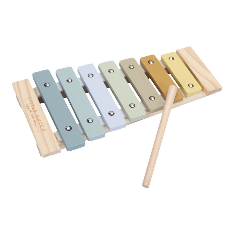 LITTLE DUTCH - Xylophone en bois BLEU Little Dutch