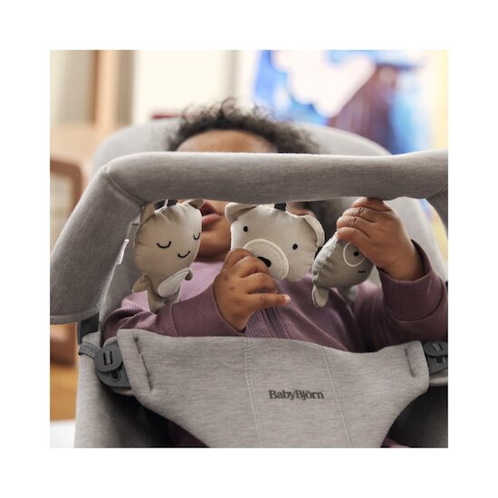 BabyBjörn Arche de jeu pour transat Amis Doux Tons neutres 