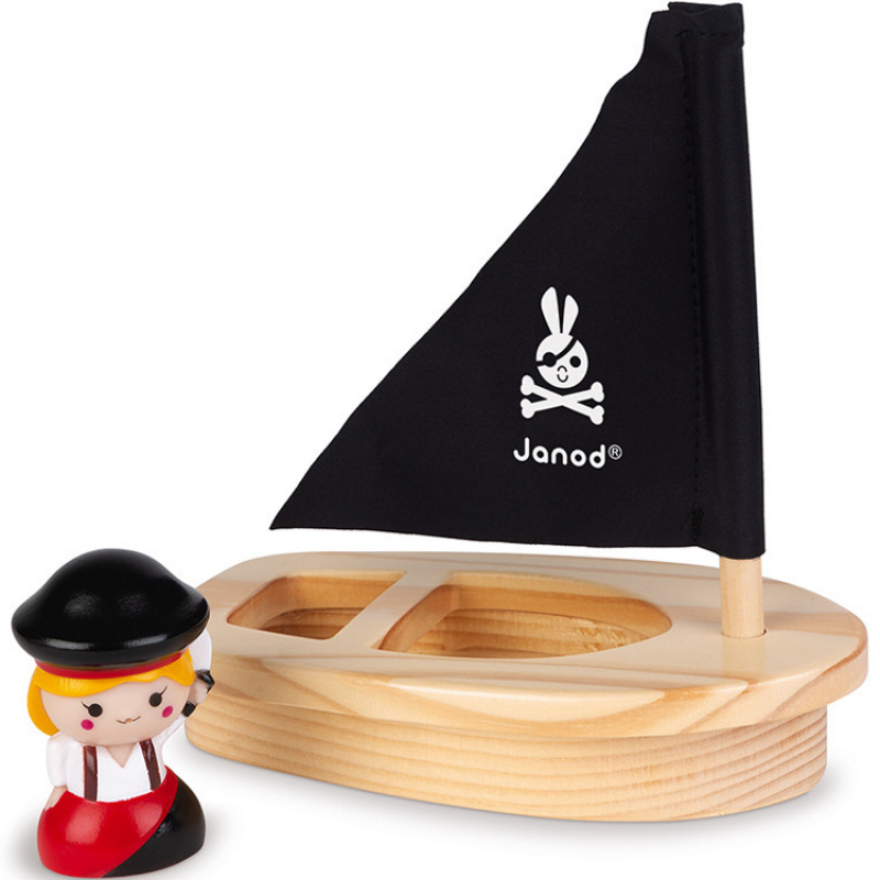 Janod - Cap'Taine Melo & Son Navire ROUGE Janod