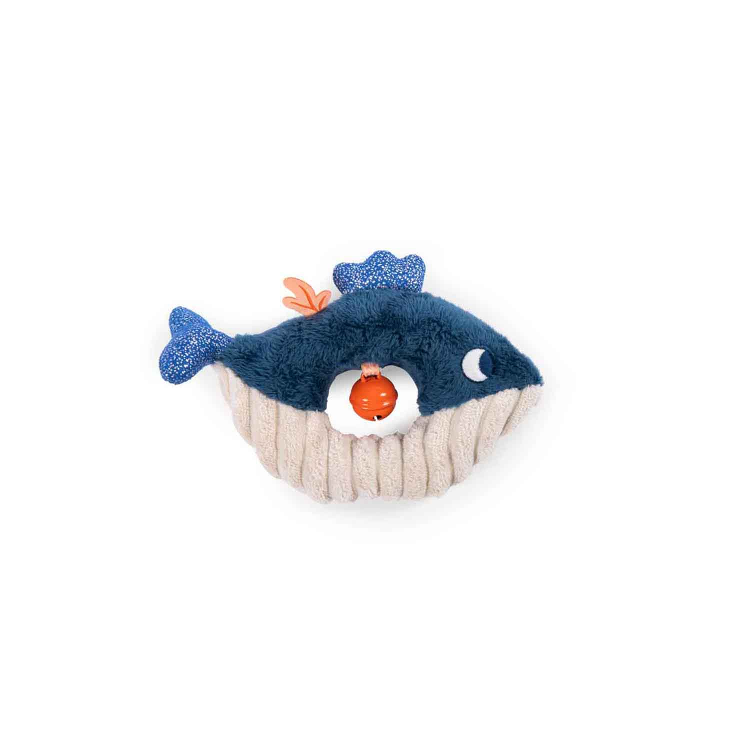 MOULIN ROTY - Hochet baleine Les aventures de Paulie BLEU Moulin Roty