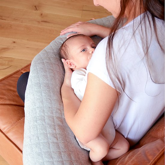 Béaba Coussin d'allaitement Big Flopsy Gris Chiné  
