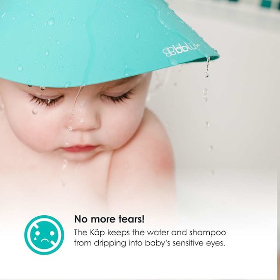 BBlüv Visière pare-shampoing en silicone aqua  BBlüv Visière pare-shampoing en silicone aqua