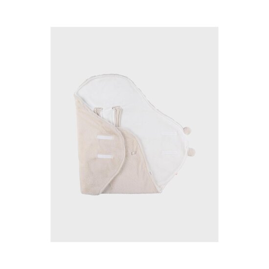 Noukie's Couverture Promenade fausse fourrure M&M25 Beige 45x65 cm Noukie's Couverture Promenade fausse fourrure M&M25 Beige 45x65 cm