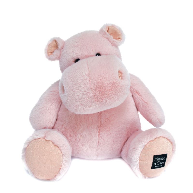 HISTOIRE D'OURS - Peluche Hippo ROSE Histoire d'Ours