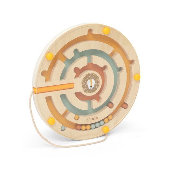 Trixie Labyrinthe magnétique rond en bois Mr. Lion 