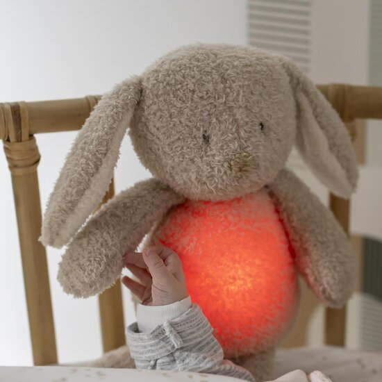Nattou Veilleuse peluche teddy Sleepy Lapin Beige  Nattou Veilleuse peluche teddy Sleepy Lapin Beige
