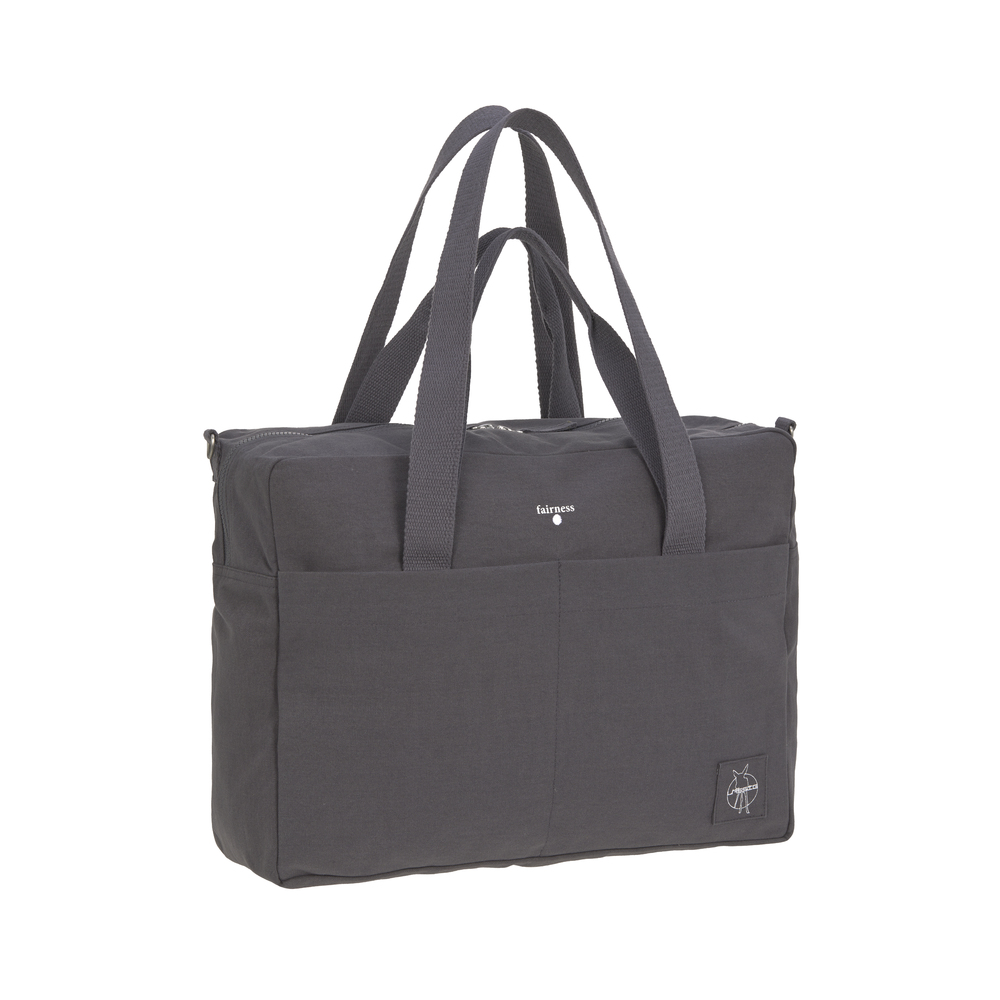 Sac à langer Coton Essential green label GRIS Lässig