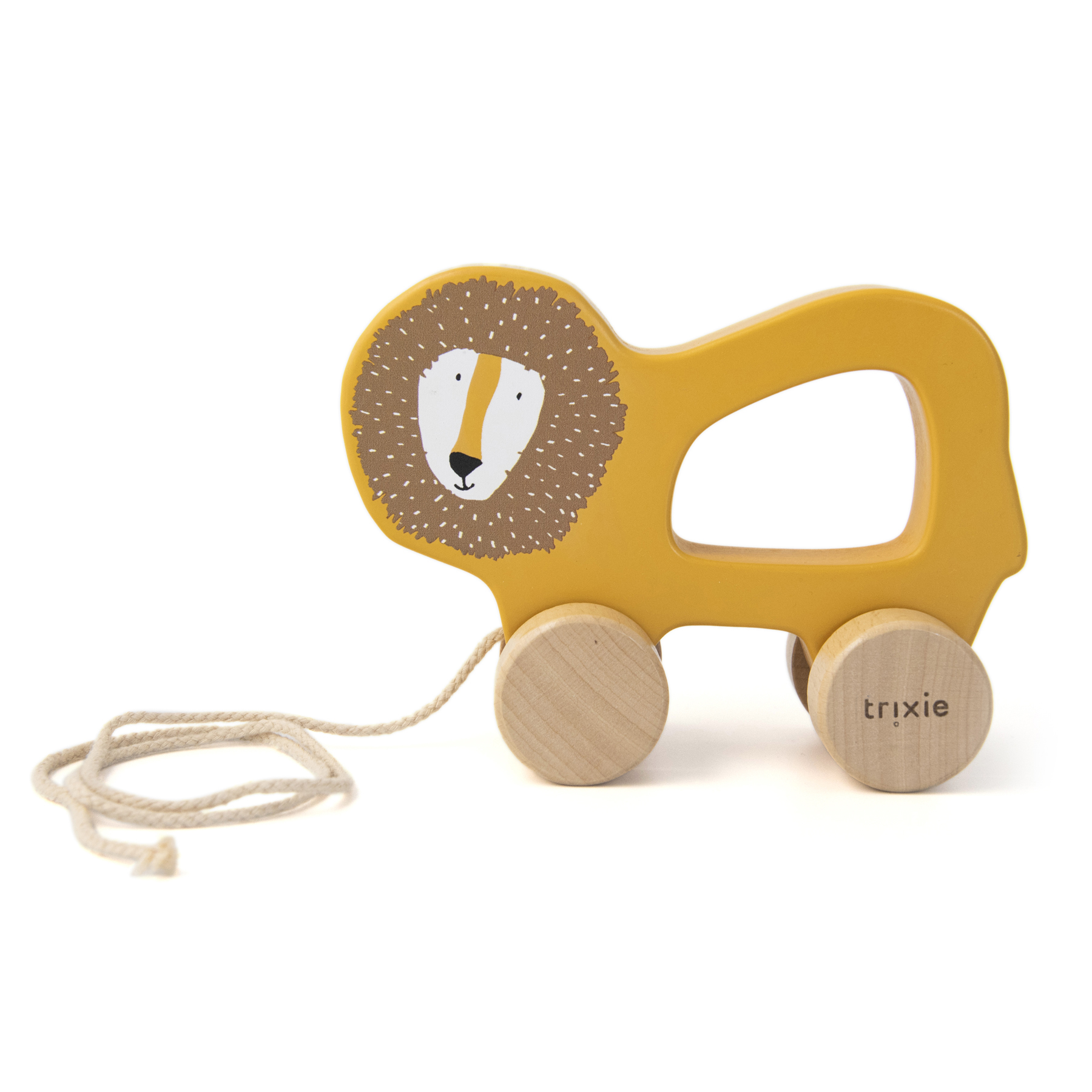 TRIXIE - Jouet à tirer en bois MULTICOLORE Trixie