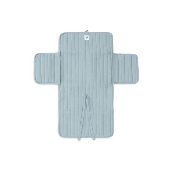 Jollein Tapis à Langer nomade Gaze de Coton Sea Green  Jollein Tapis à Langer nomade Gaze de Coton Sea Green