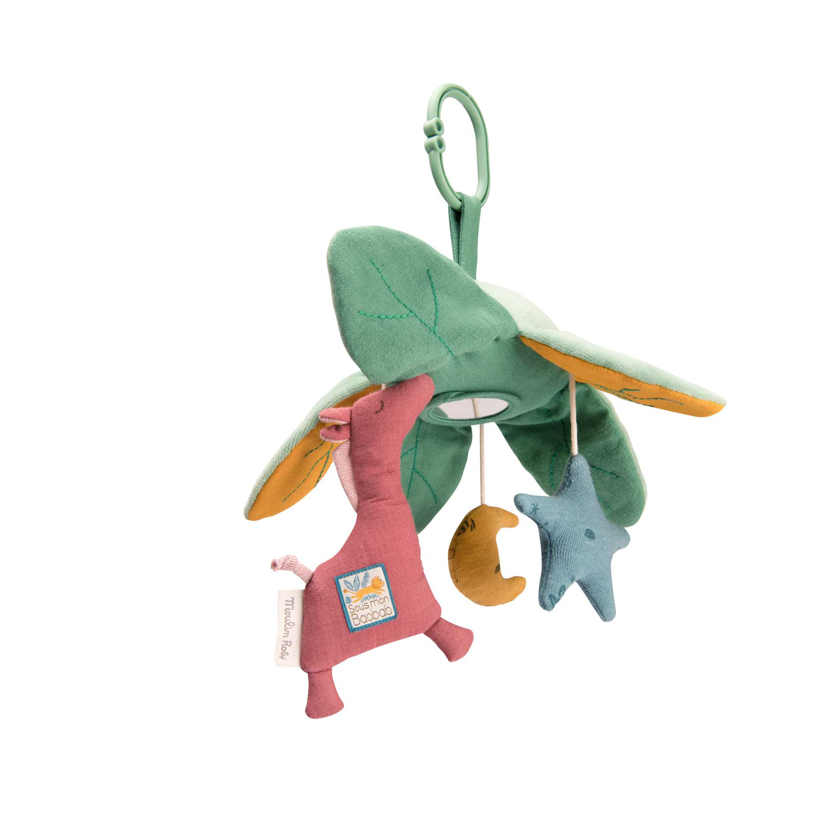 MOULIN ROTY - Suspension feuilles d'activités Sous Mon Baobab MULTICOLORE Moulin Roty
