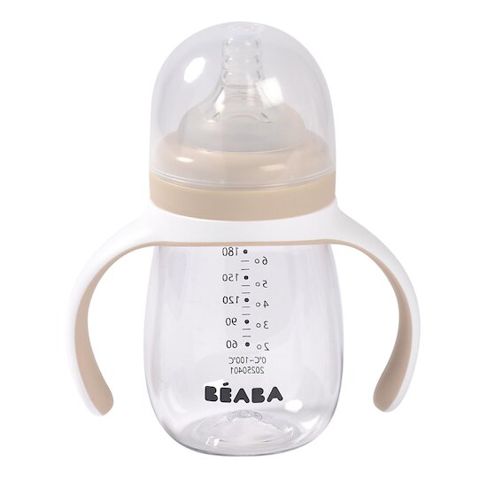 Béaba Biberon d'apprentissage 2en1 Clay Earth 210 ml Béaba Biberon d'apprentissage 2en1 Clay Earth 210 ml