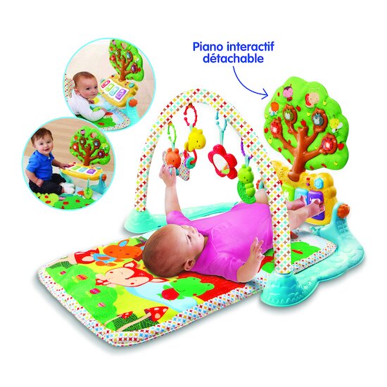 Vtech Baby Tapis d'éveil avec portique Jardin enchanté p'tits copains  