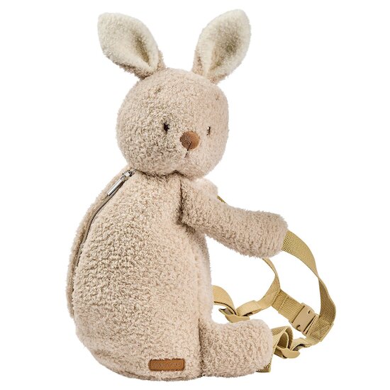 Nattou Sac à dos Peluche Lapin Teddy Beige  Nattou Sac à dos Peluche Lapin Teddy Beige