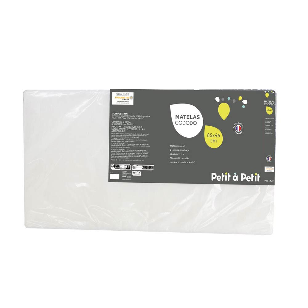 Matelas Cododo BLANC Petit à petit