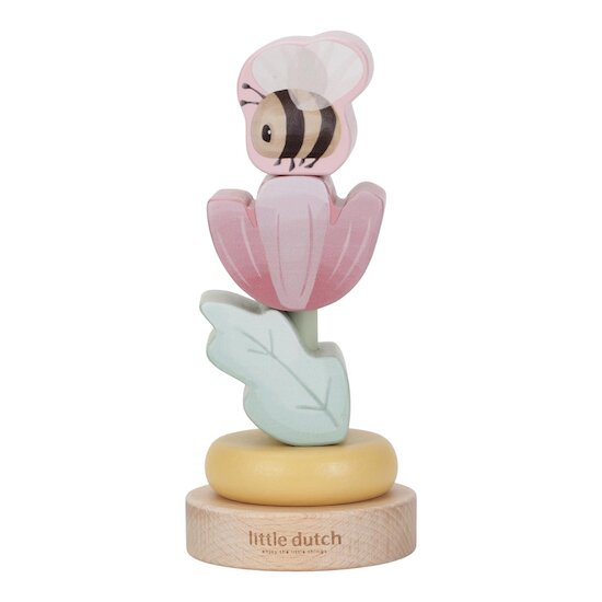 Little Dutch Coffret 3 jeux d'éveil en bois FSC Fairy Garden  Little Dutch Coffret 3 jeux d'éveil en bois FSC Fairy Garden