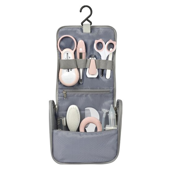 Béaba Trousse de Toilette Nomade 10 Accessoires Old Pink 