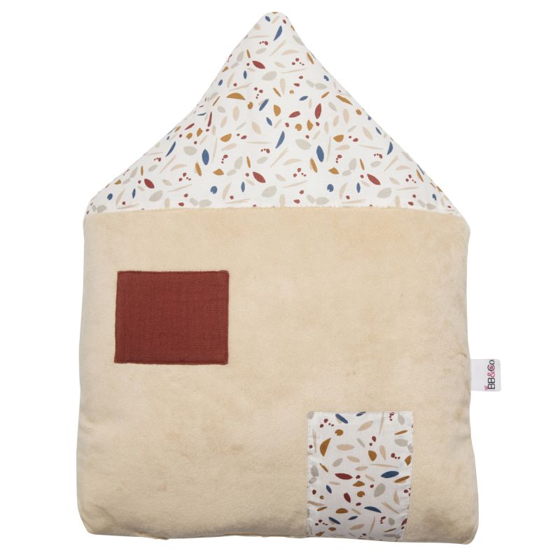 Coussin déco Cabane MULTICOLORE BB&Co