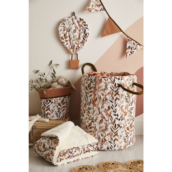 BB&Co Maxi Panier de rangement à anses Caramel Forest 40x45 cm