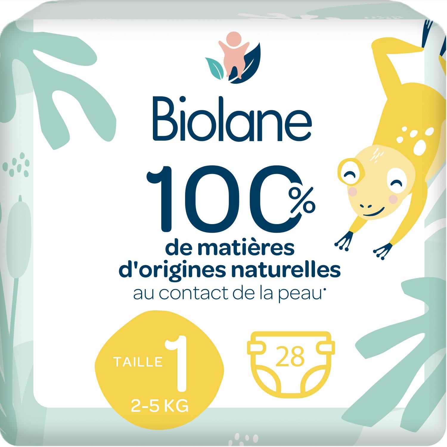 Couches MULTICOLORE Biolane