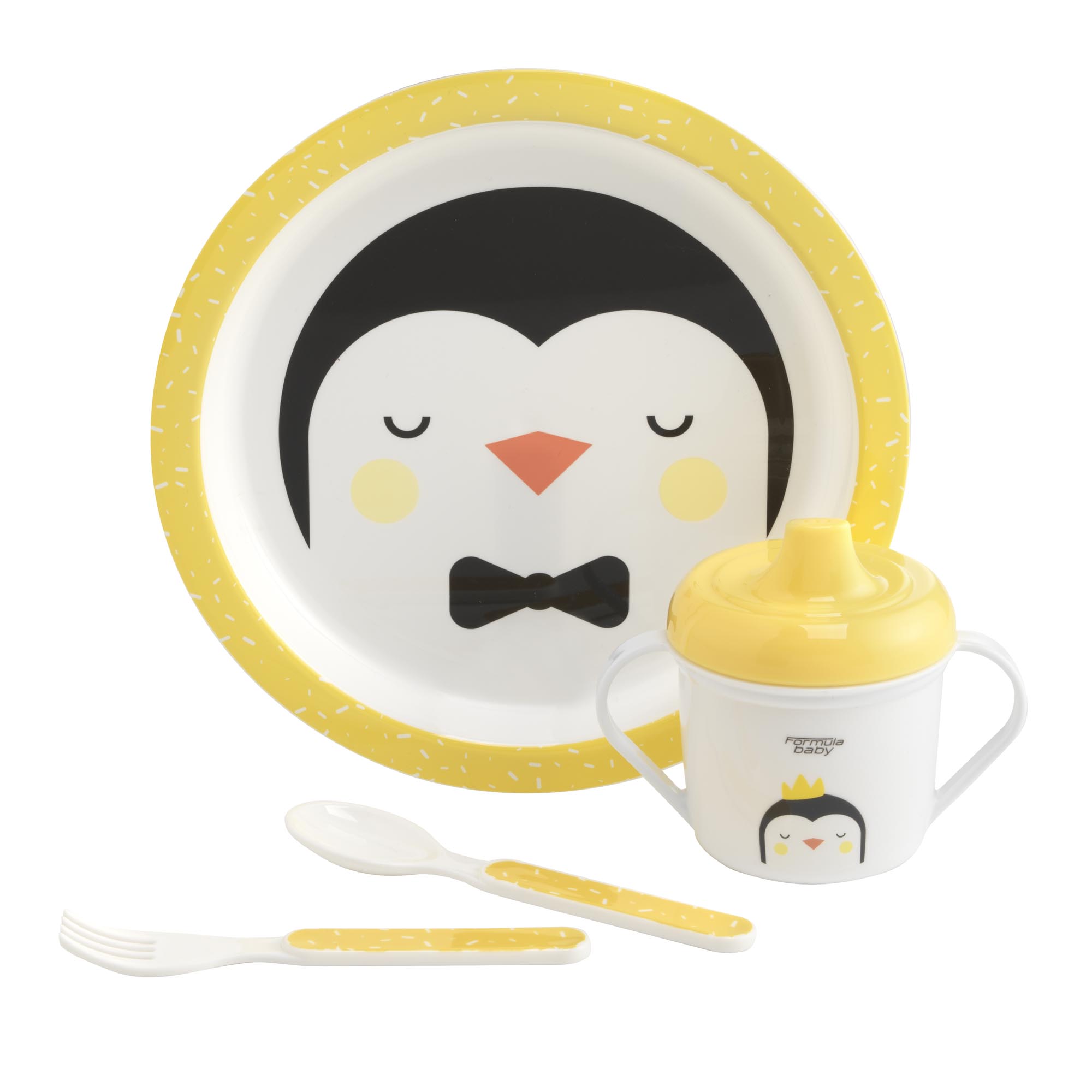 Coffret pingouin 4pcs BLANC Formula Baby