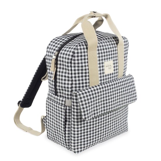 Walking Mum Sac à dos I Love Vichy Black  Walking Mum Sac à dos I Love Vichy Black