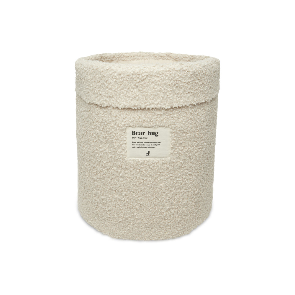 Jollein - Panier de rangement Boucle BLANC Jollein