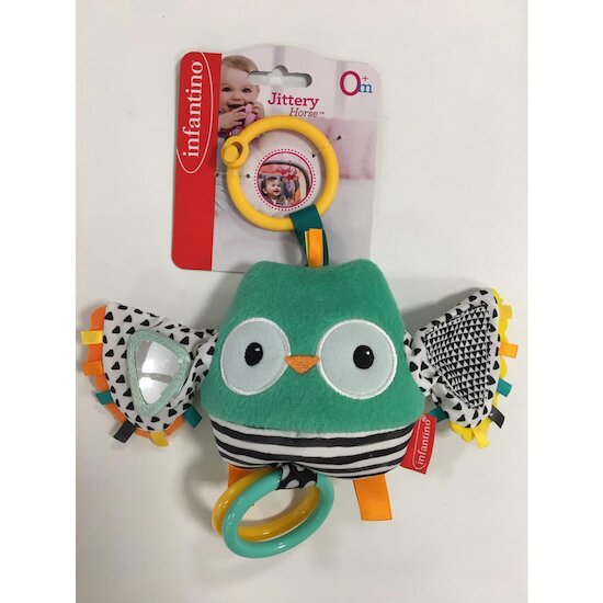 Infantino Hochet vibrant Hibou   Infantino Hochet vibrant Hibou