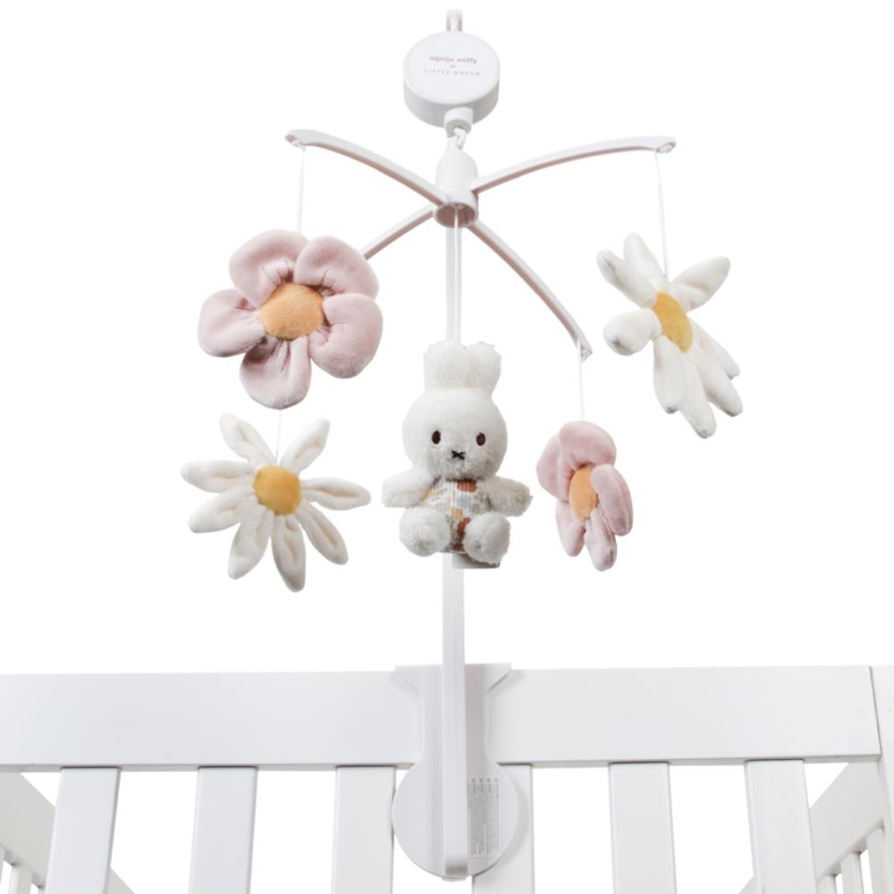 LITTLE DUTCH - Mobile musicale Miffy Vintage ROSE Little Dutch
