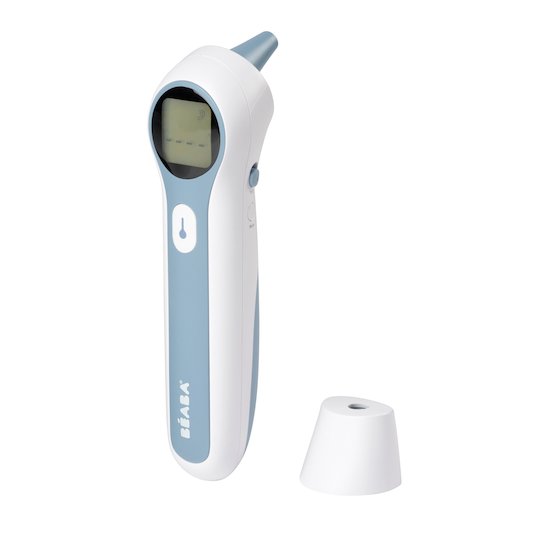 Béaba Thermospeed - thermomètre infrarouge auriculaire et frontal Blanc  Béaba Thermospeed - thermomètre infrarouge auriculaire et frontal Blanc