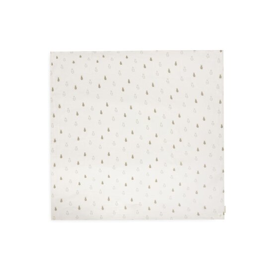 Jollein Lot de 2 Langes gaze de coton large Miffy Olive Green 115x115 cm Jollein Lot de 2 Langes gaze de coton large Miffy Olive Green 115x115 cm