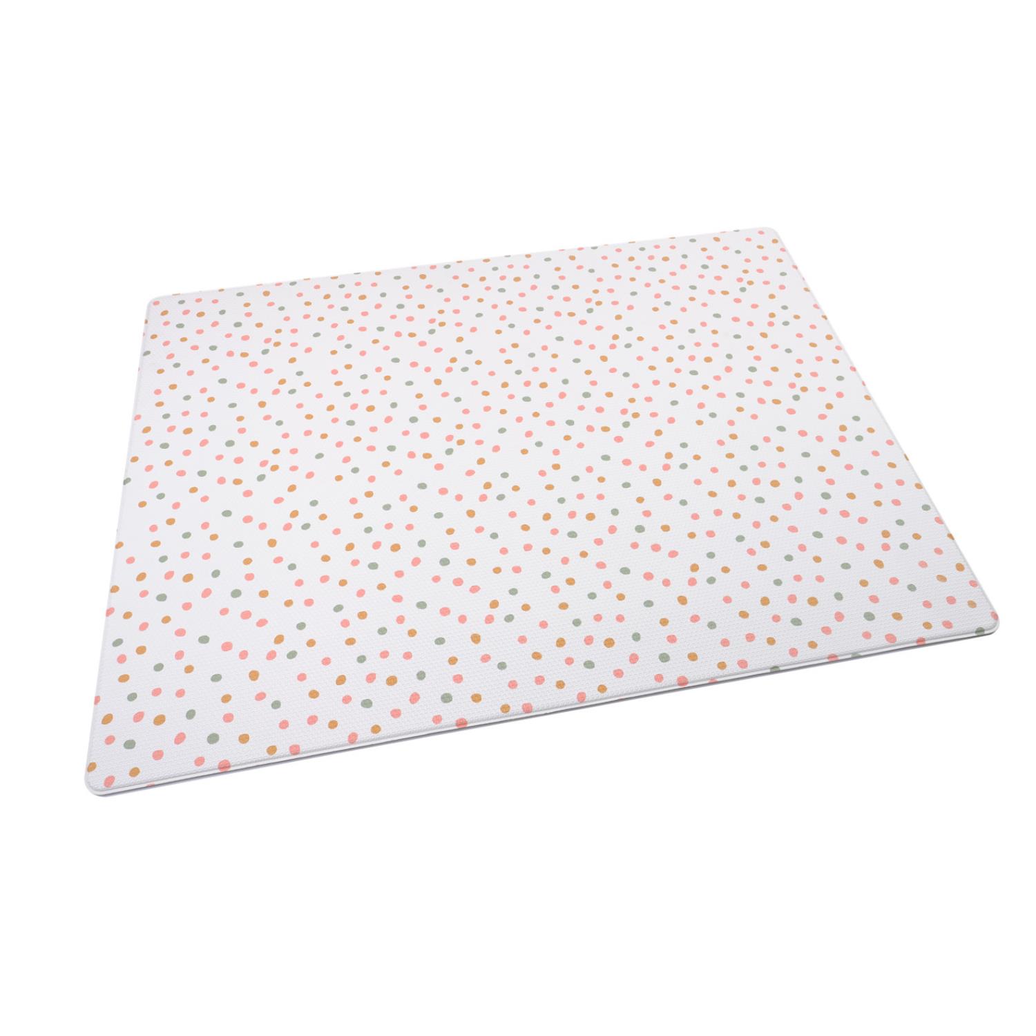 BB & Co - Tapis de jeu lavable Pois MULTICOLORE BB&Co