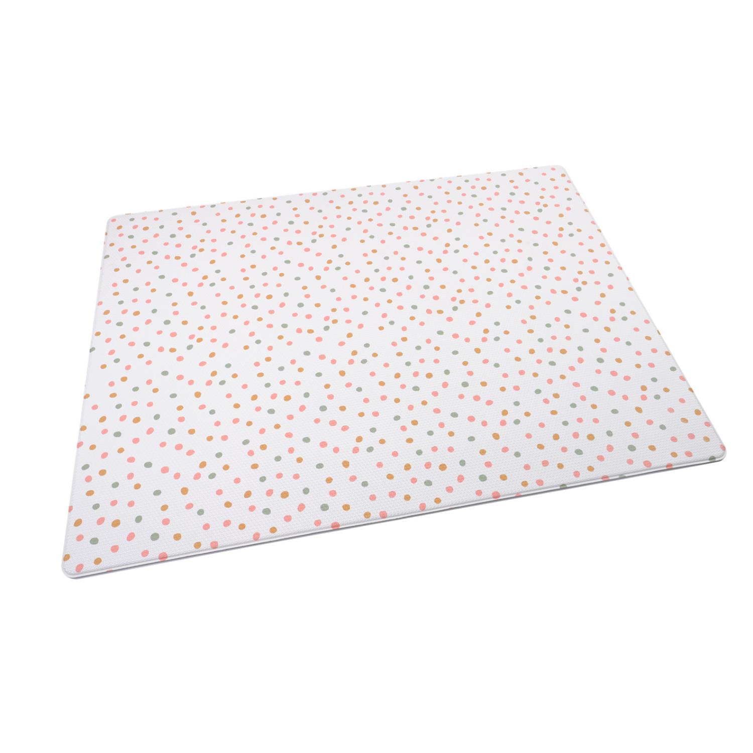 Tapis de jeu lavable Pois MULTICOLORE BB&Co