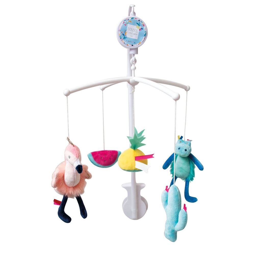 Mobile musical - Tropicool MULTICOLORE Doudou & Compagnie