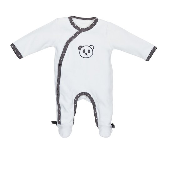 Sauthon Pyjama velours Panda Chao Chao Mixte Naissance