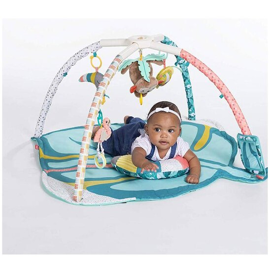 Infantino Tapis de jeu tropical Go Gaga Multicolore  Infantino Tapis de jeu tropical Go Gaga Multicolore
