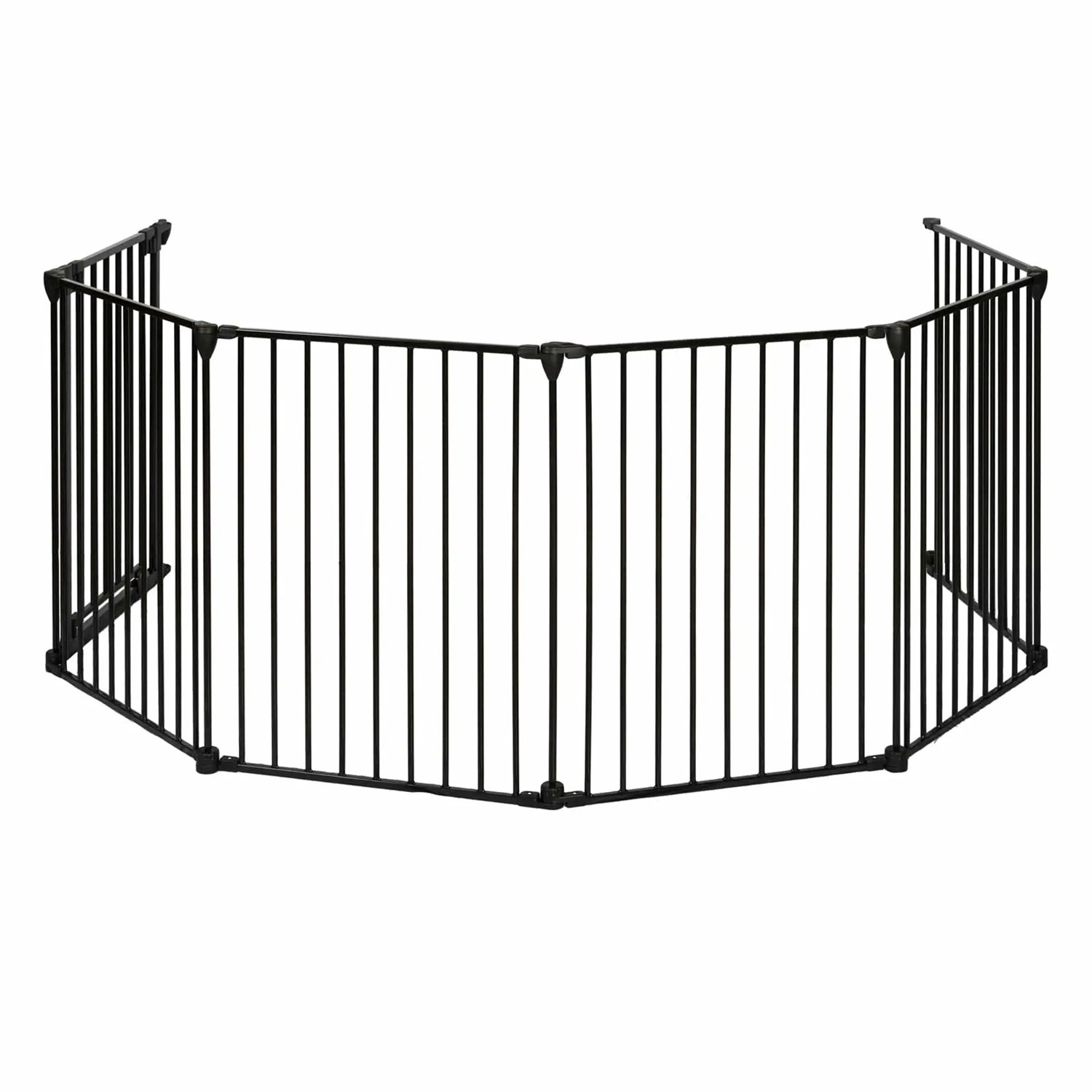 Barrière pare-feu 6 pans NOIR Nordlinger