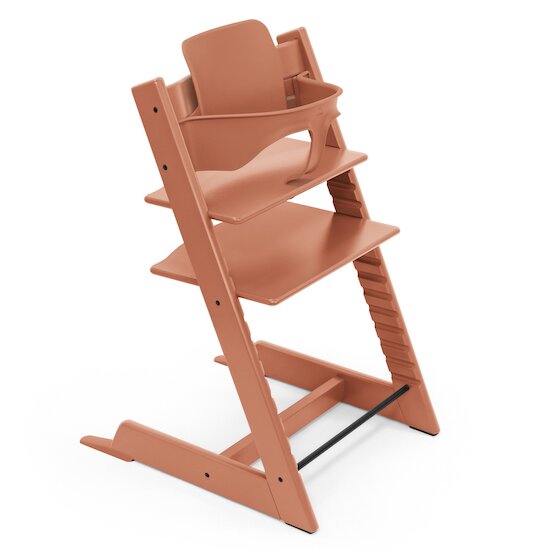 Stokke Chaise haute Tripp Trapp Terracotta  Stokke Chaise haute Tripp Trapp Terracotta