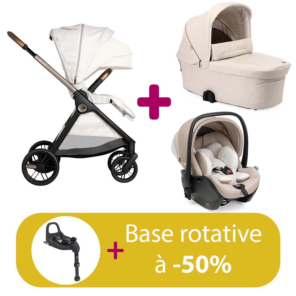 Pack Trio Bellagio amber glow = Base à -50% Chicco