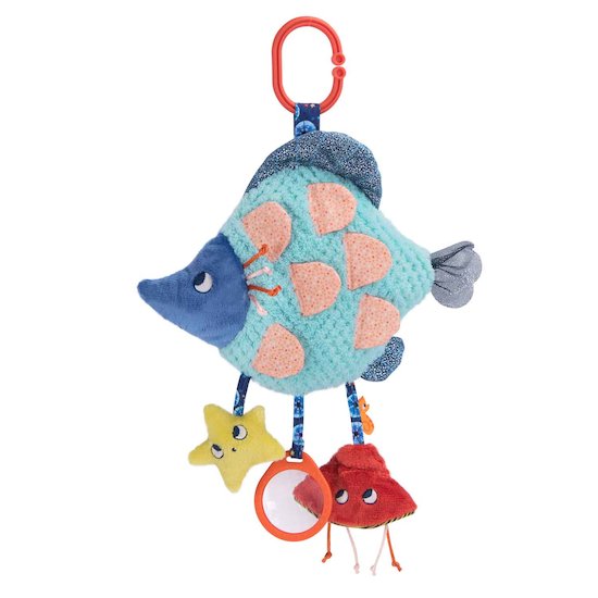 Moulin Roty Poisson d'activités Les aventures de Paulie Multicolore 40 cm