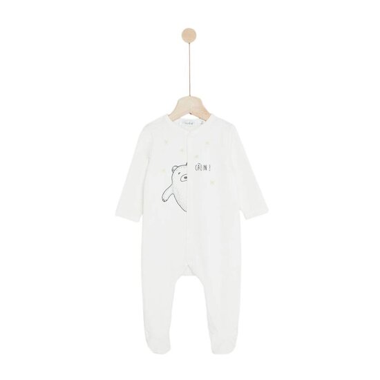 Marèse Pyjama velours ourson Milk Caramel  Prématuré