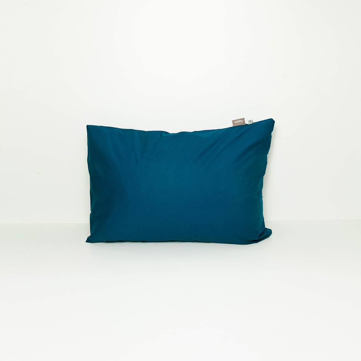 Taie d'oreiller 100% coton bio BLEU Kadolis